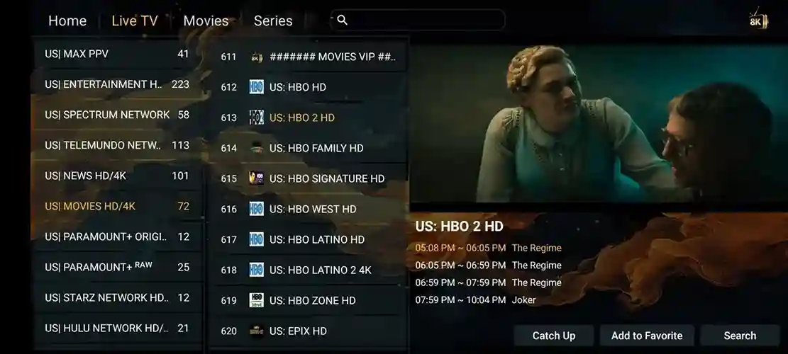 Preview 1 - StreamyMe IPTV Premium IPTV Subscription